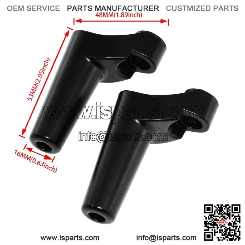 Front Turn Signal Mounts Relocation Kit ?C for Harley Sportster Iron 883 1200 88-22 - Image 2