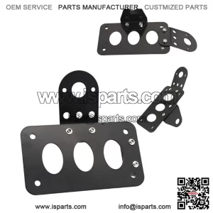Side Mount License Plate Bracket Holder ?C for Harley Touring Road King