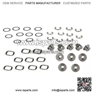 Titanium Alloy Brake Disc Bobbins Kit with Circlips ?C Universal for Motorcycles