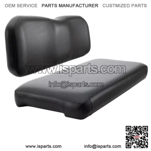 Replacement Rear Flip Seat Cushions for Club Car Precedent & Tempo - Black