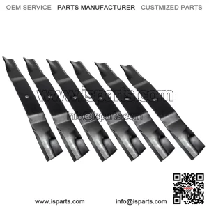 61" Mower Blade Set (6 Blades) ?C Compatible with Bobcat/Ransomes & Many More, Replaces 112111-03 and 438-0002-00