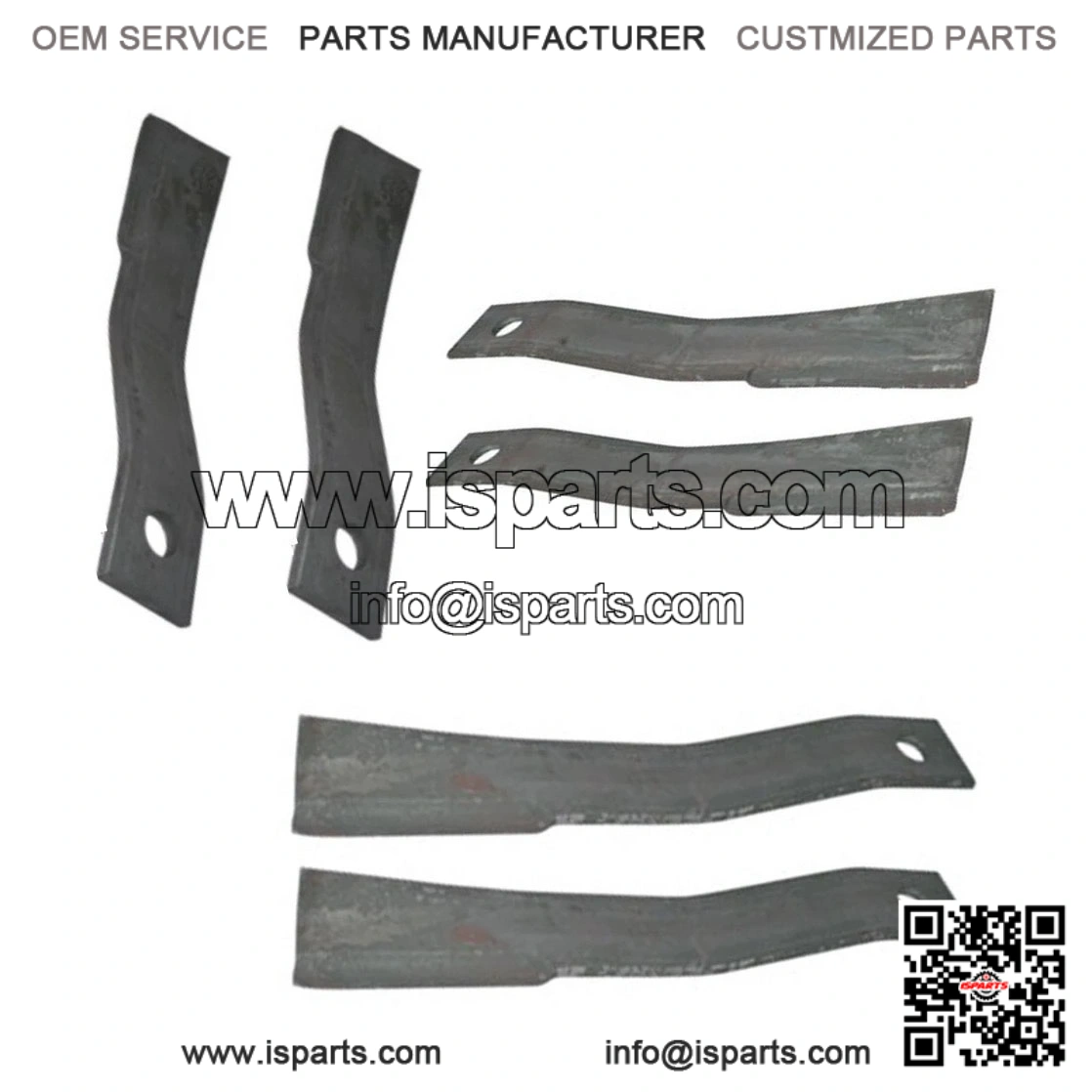 Rotary Cutter Lift Blade Set ?C Compatible with Bush Hog Flex Wing Cutters 7555, 7556BH, and 11150