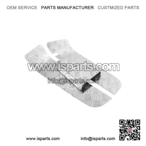 3?PIECE ALUMINIUM CHECKER PLATE SET ?C For Vespa PX80?200, PE, Lusso 1998