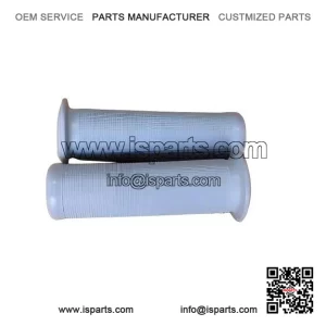 Brand New Grey Hand Grips for Vespa VNA, VNB, VBC, VBA, VBB, VKB, P, PX & GS.