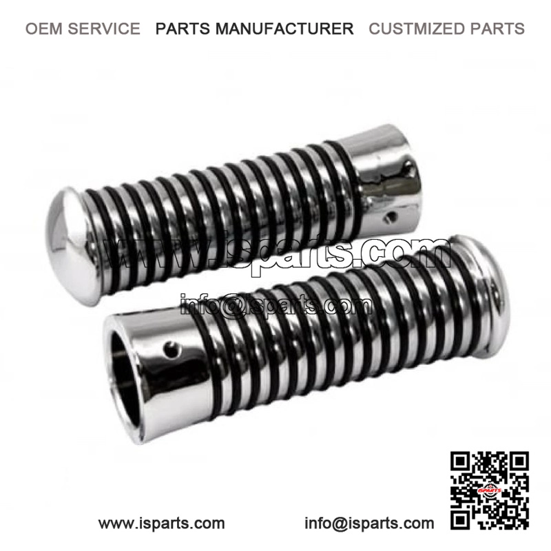 OEM Sundance Chrome Grips for Vespa PX, T5, Super, GTR, Sprint & etc.