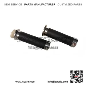 Pair of Knobs with Chrome Studs (CM29003) for VESPA PX 125/150/200.