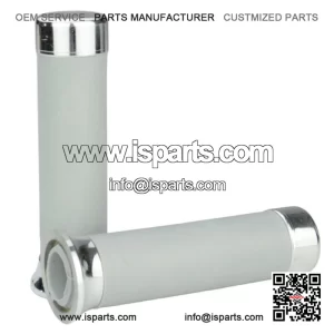 Grey Handlebar Grips for Vespa PX, T5 & LML Star.