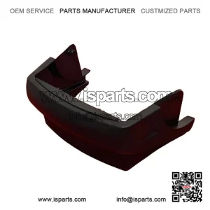 Black ABS Plastic Rear Frame Bumper for VESPA PX125E, PX150E & PX200E (1984-1998).