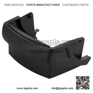 Black ABS Plastic Rear Frame Bumper for VESPA PX125, PX150 & PX200 (2006-2016).