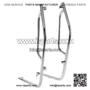 Chrome Legshield / Floorboard Crash Bars for VESPA PX125E, PX150E & PX200E (1984-2016).