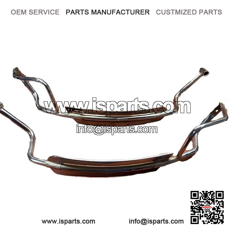 Chrome Side Crash Bars, Vespa PX T5