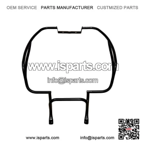 Black Rear Crash Bars / Side Protectors for Vespa PX