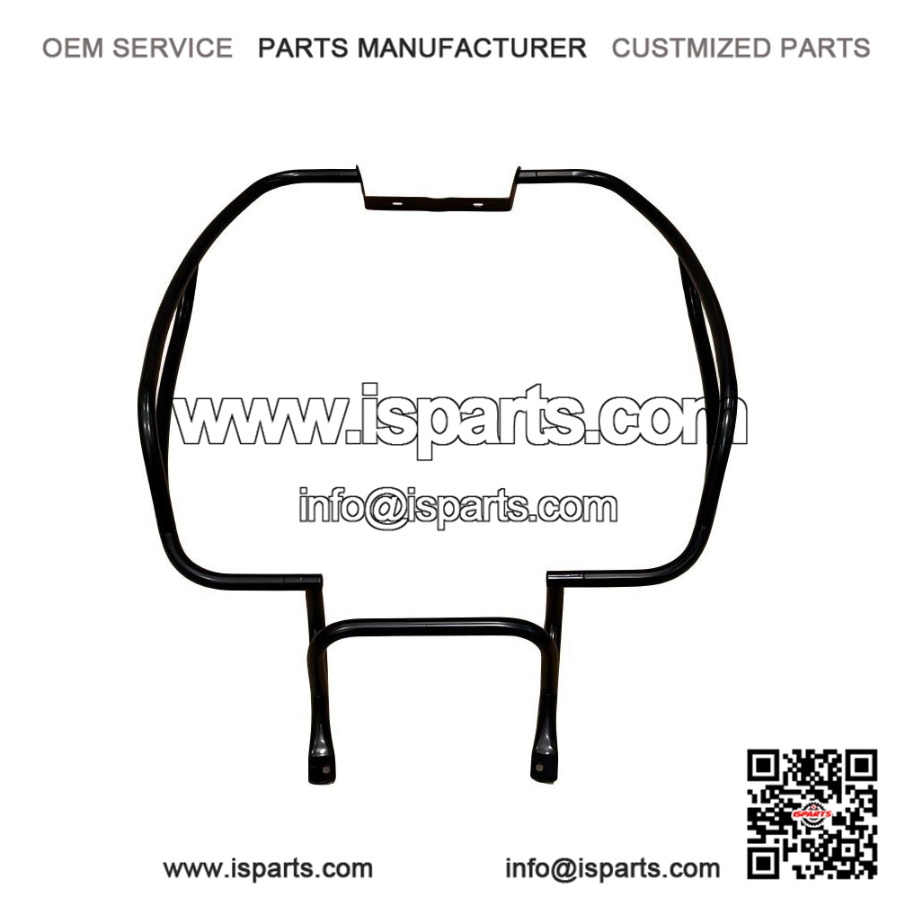 Black Rear Crash Bars / Side Protectors for Vespa PX