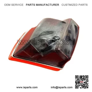 Smoked Rear Brake Light Unit with Bulbs for VESPA PX DISC 125/150/200 (1998-2005).