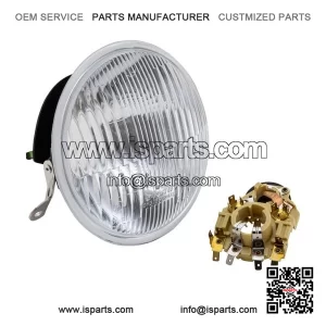 Glass Front Headlight Unit for VESPA PX125E, PX150E & PX200E (1984-1997).