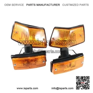 Set of 4 Amber Lens Indicators for VESPA PX, PE & P200E.