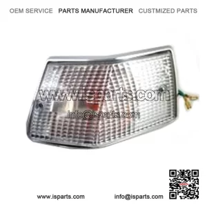 Complete Rear Right Chrome Edge / Arrow Indicator for Vespa PX, Rainbow, ETS & T5.