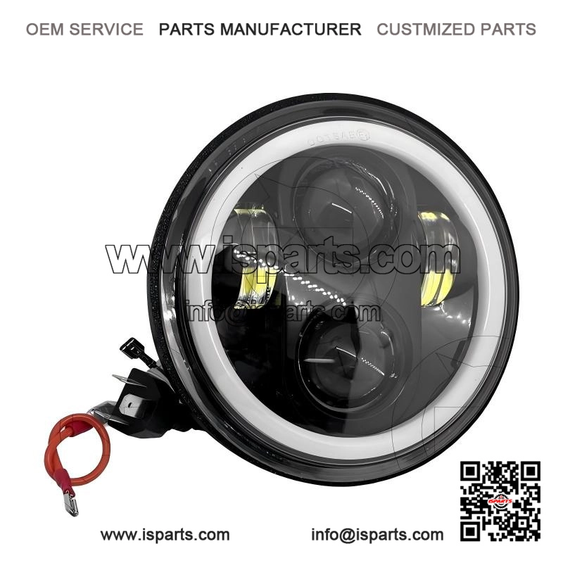 Complete Headlight / Indicator with LED for VESPA PX 150 (Disc Model).