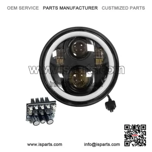 LED Headlight, Vespa PX 125 150 200 / Arcobaleno / Millenium, 7000 Lumens