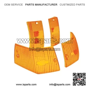 Approved Indicator Plastic Kit (4 Pieces), Front & Rear, Vespa PX