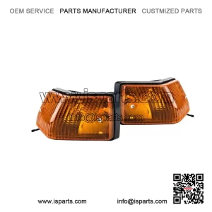 Original Orange Indicator Lenses, Vespa PX 125-150-200