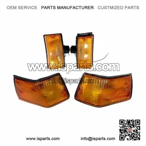SET OF 4 FRONT & REAR INDICATORS ?C Fits Vespa PX, LML, Star, Stella Models