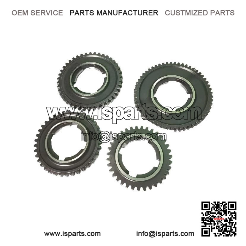 Set of 4 Gear Box Kit (57/42/38/35 Teeth) for Vespa PX 150 & PX 200.
