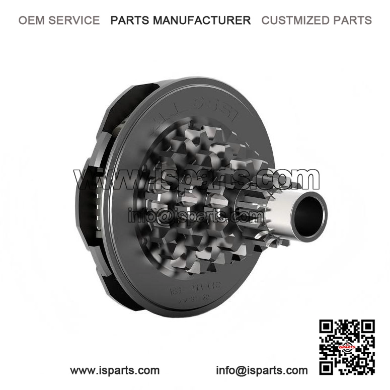 Gear Shift Kit with Crash Pads for Vespa 125/150/200 PX, PE & Rainbow.