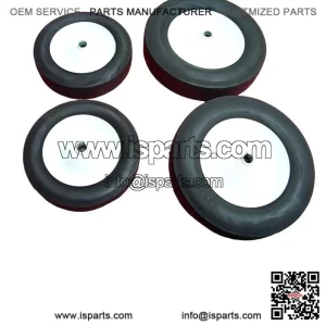 Lawn Boy Steel Ball Bearing Wheels Set ?C Includes 2 x 8" and 2 x 6"