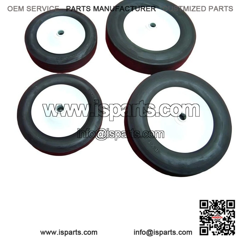 Lawn Boy Steel Ball Bearing Wheels Set ?C Includes 2 x 8" and 2 x 6"