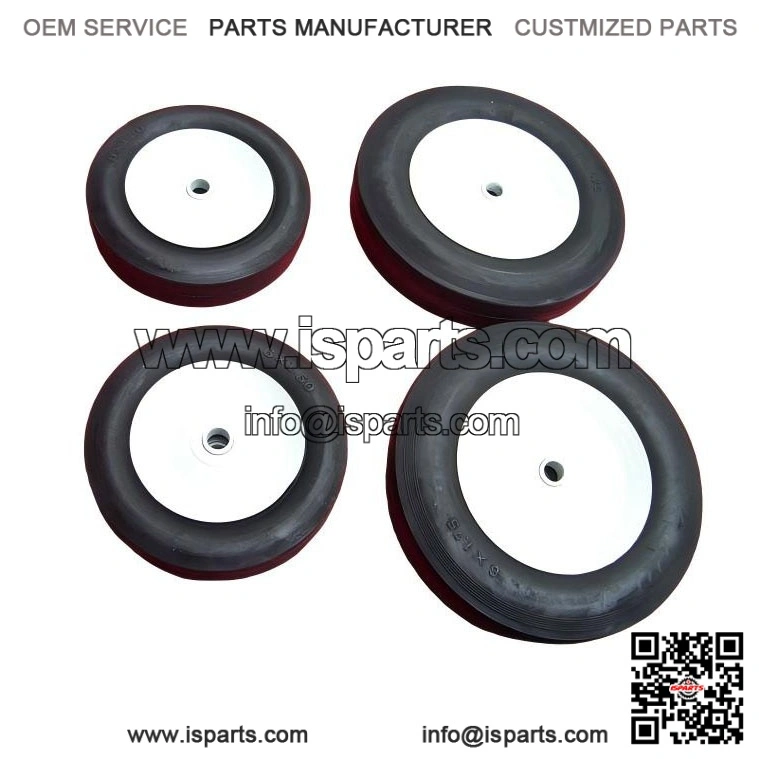 Lawn Boy Steel Ball Bearing Wheels Set ?C Includes 2 x 8" and 2 x 6" - Image 3