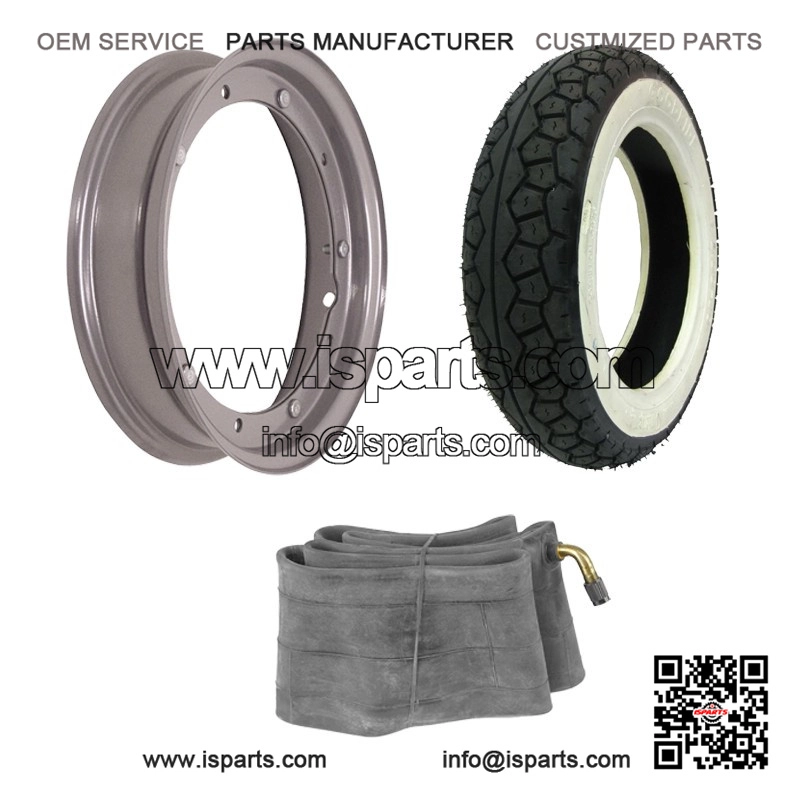 Wheel Cover and Hose Set for Vespa Classic PX 125 T5 Elestart (VNX5).