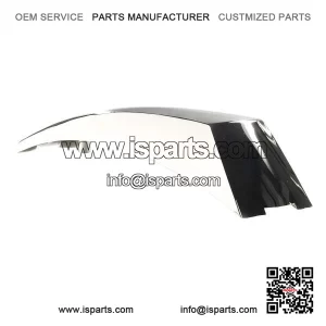 Chrome Front Mudguard Crest for VESPA PX125E, PX150E & PX200E.