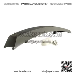 Mudguard Crest (Grey/Black) for Vespa PX80-200, PE, Lusso, PX '98 & MY.