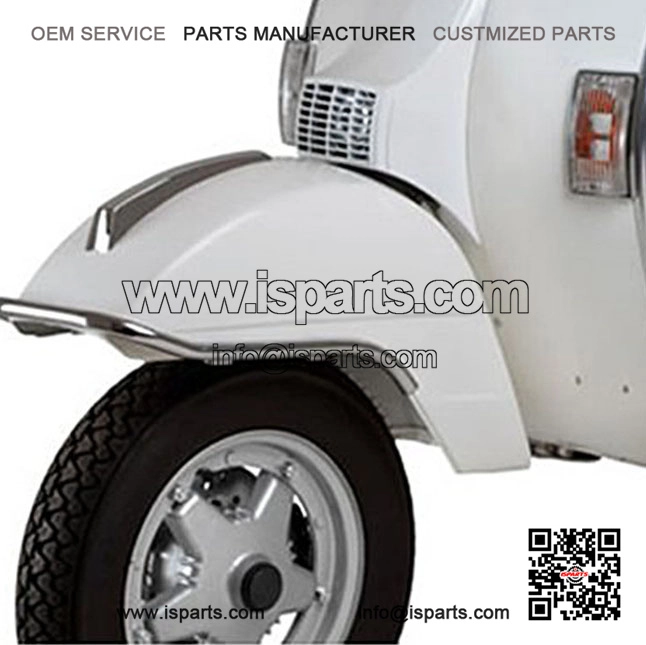 Original Chrome Finish Fender for Piaggio Vespa PX 125/150 (2011-2017).