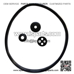 Carb Box Rubber Gasket & Grommet Kit for Vespa PX, P, LML, Rally & Sprint Models.
