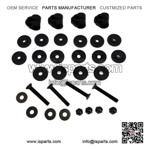 Knobs / Spacers / Bolts for Windscreen Mounting Kit ?C fits Vespa PX-PE.