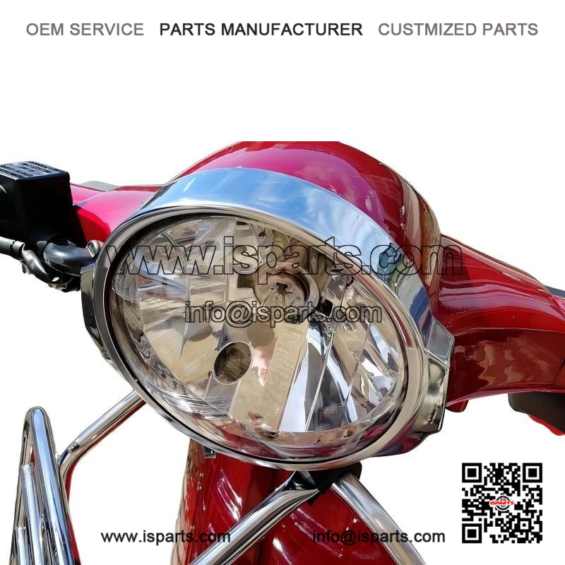 Chrome Headlight Surround (146mm) for Vespa PX & LML 125/150/200.