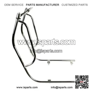 Chrome Legshield Crashbars / Side Floor Protectors for Vespa PX & LML 125/150/200.