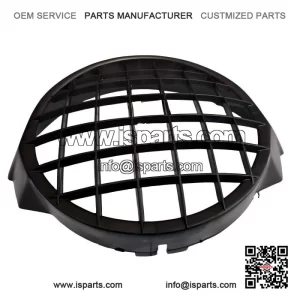Classic Black Plastic Headlight Grill for Vespa PX 125/150/200 & T5.