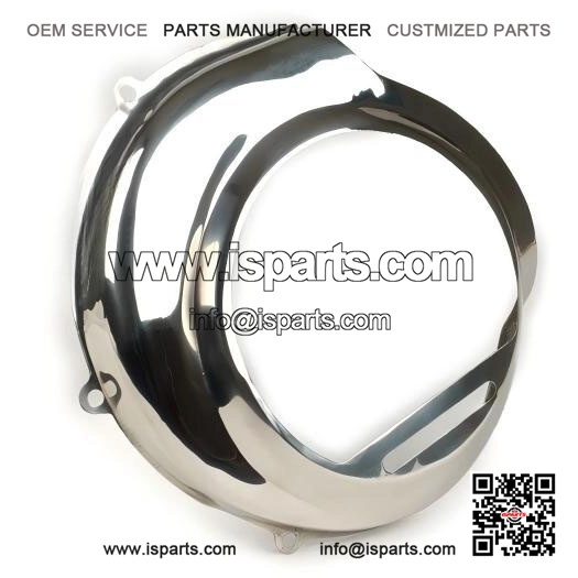 Style Stainless Flywheel Cover for Vespa PX80 and other models.