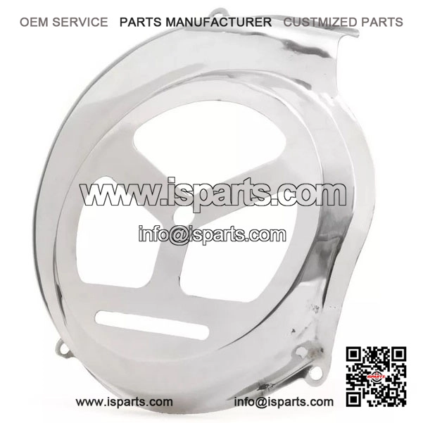 Premium GS150 Style Stainless Flywheel Cover for Vespa PX80, PX125, PX150 & PX200.