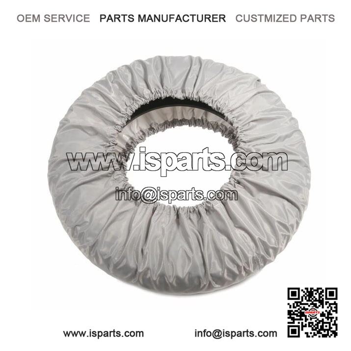 10 Inch Grey Elasticated Nylon Wheel Cover, Vespa PX, RALLY, GS, SS