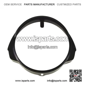 BLACK HEADLIGHT RING FOR FRONT HEADLIGHT ?C Vespa PX PE 125/150/200 (1 Series)