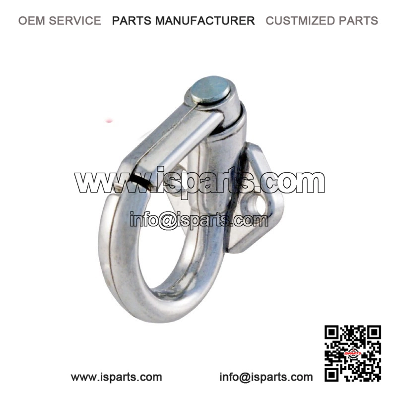 Chrome / Black Luggage Hook for Vespa PX, T5 125cc, Rally, Sprint & GT.