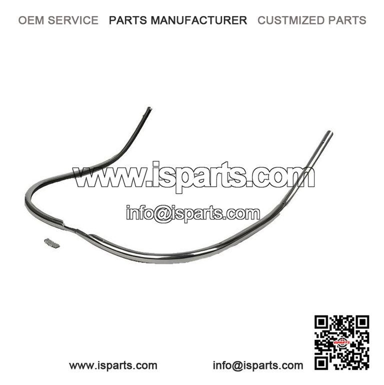 Polished Steel Legshield Beading for VESPA VNA, VBB, VBA, PX, Sprint, GTR & Sportique.