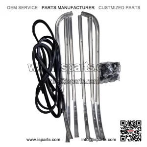 Floor Runner Kit with Strips/Channels for VESPA PX 125/150/200 & PE EFL.