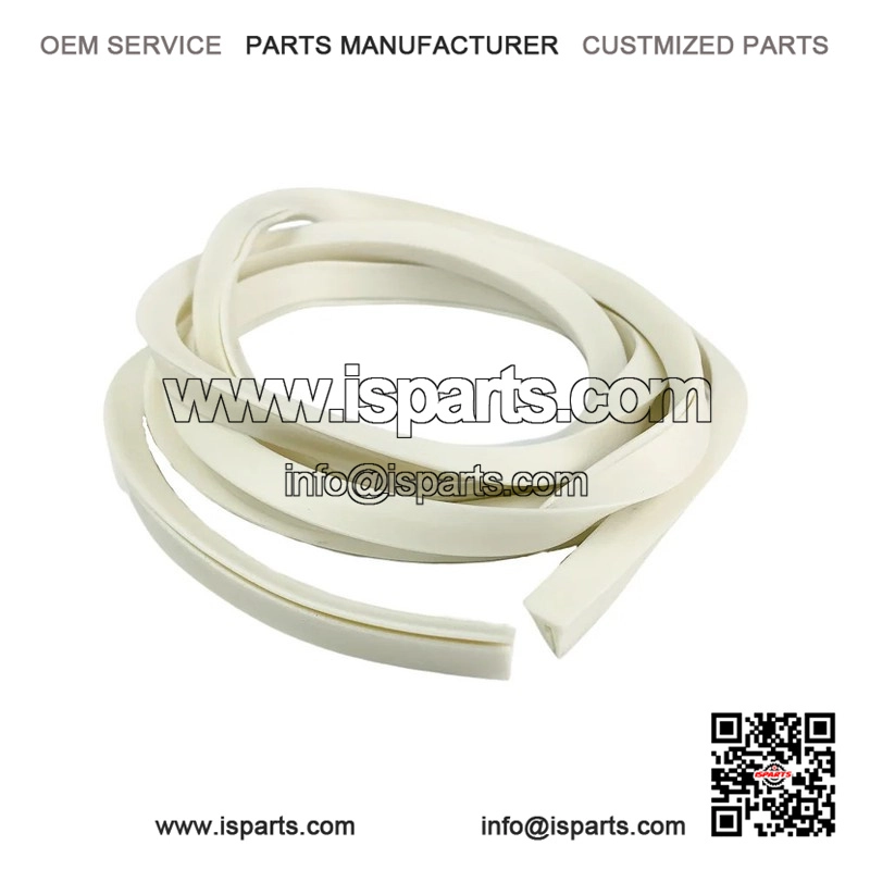 White Glovebox Rubber Seal for Vespa PX & T5.