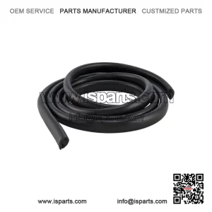 Black Rubber Leg Shield Trim (1650mm) for Vespa 50-125 & PX80-200.