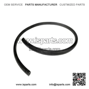 Left Hand Side Panel Rubber in Black for Vespa PX & T5.